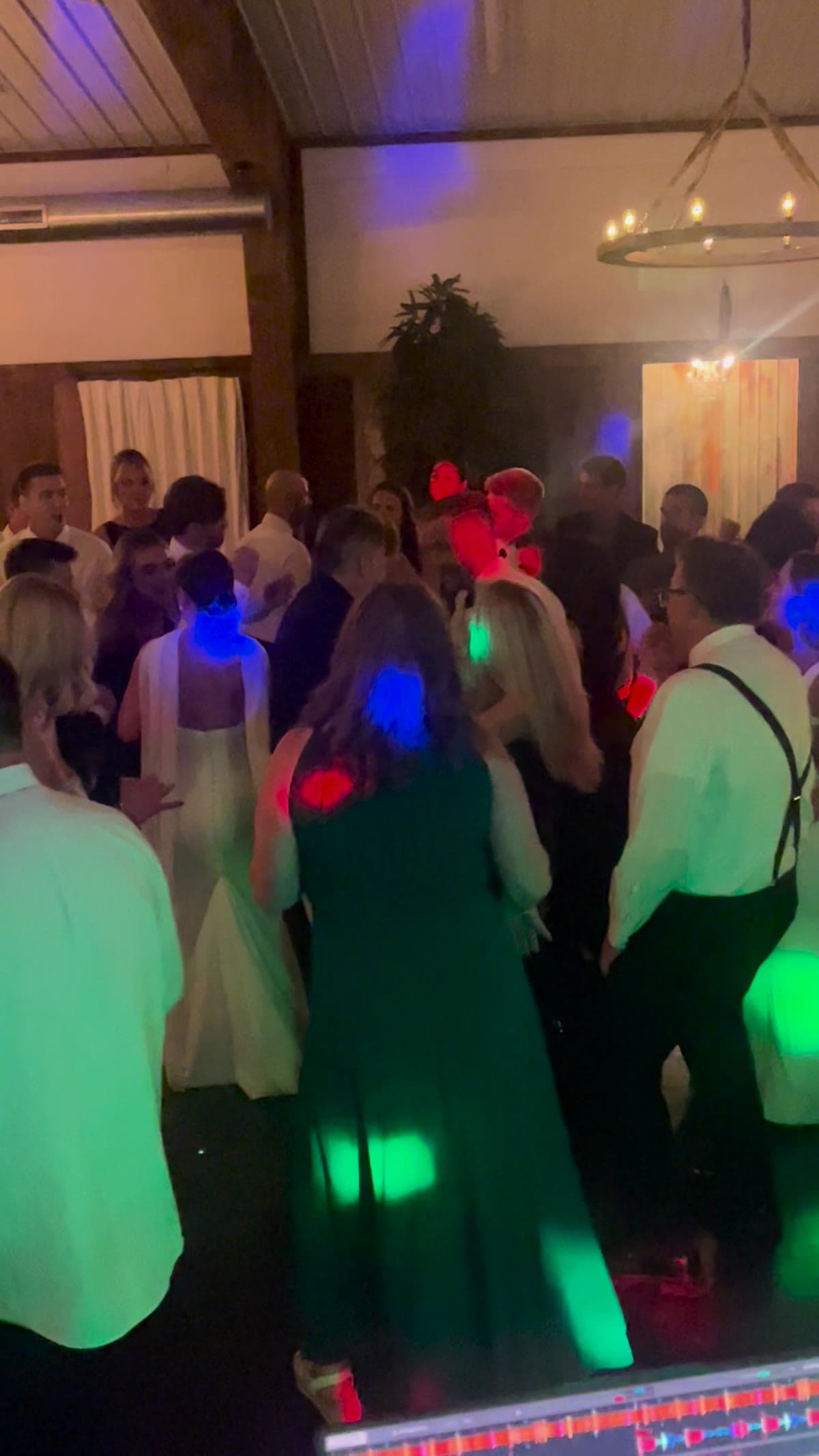Wedding reception at Cushing Field House in Holly, MI, Michigan