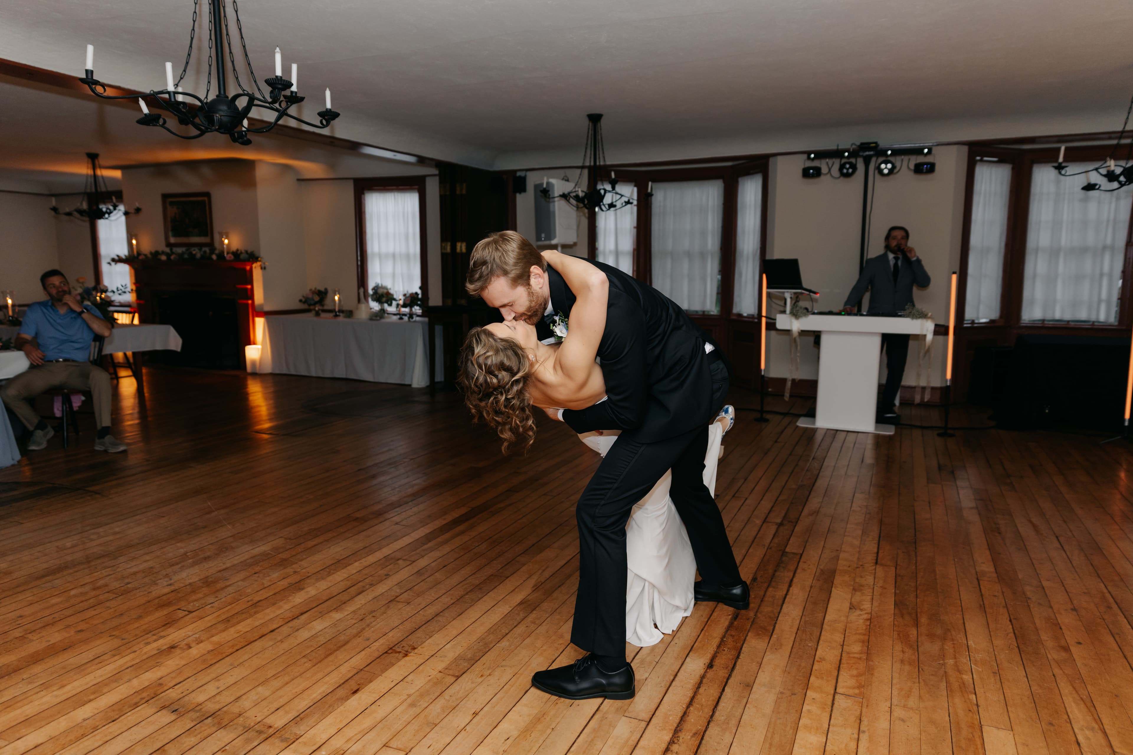 Michigan wedding reception Noah DeVoe DJ'd