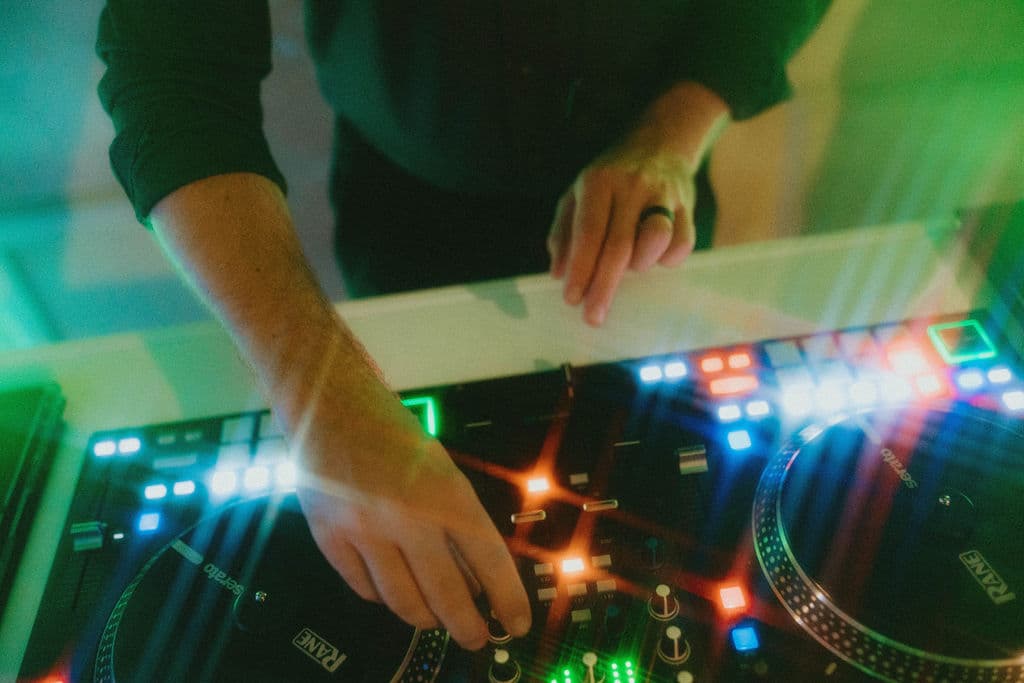 Michigan wedding reception Noah DeVoe DJ'd