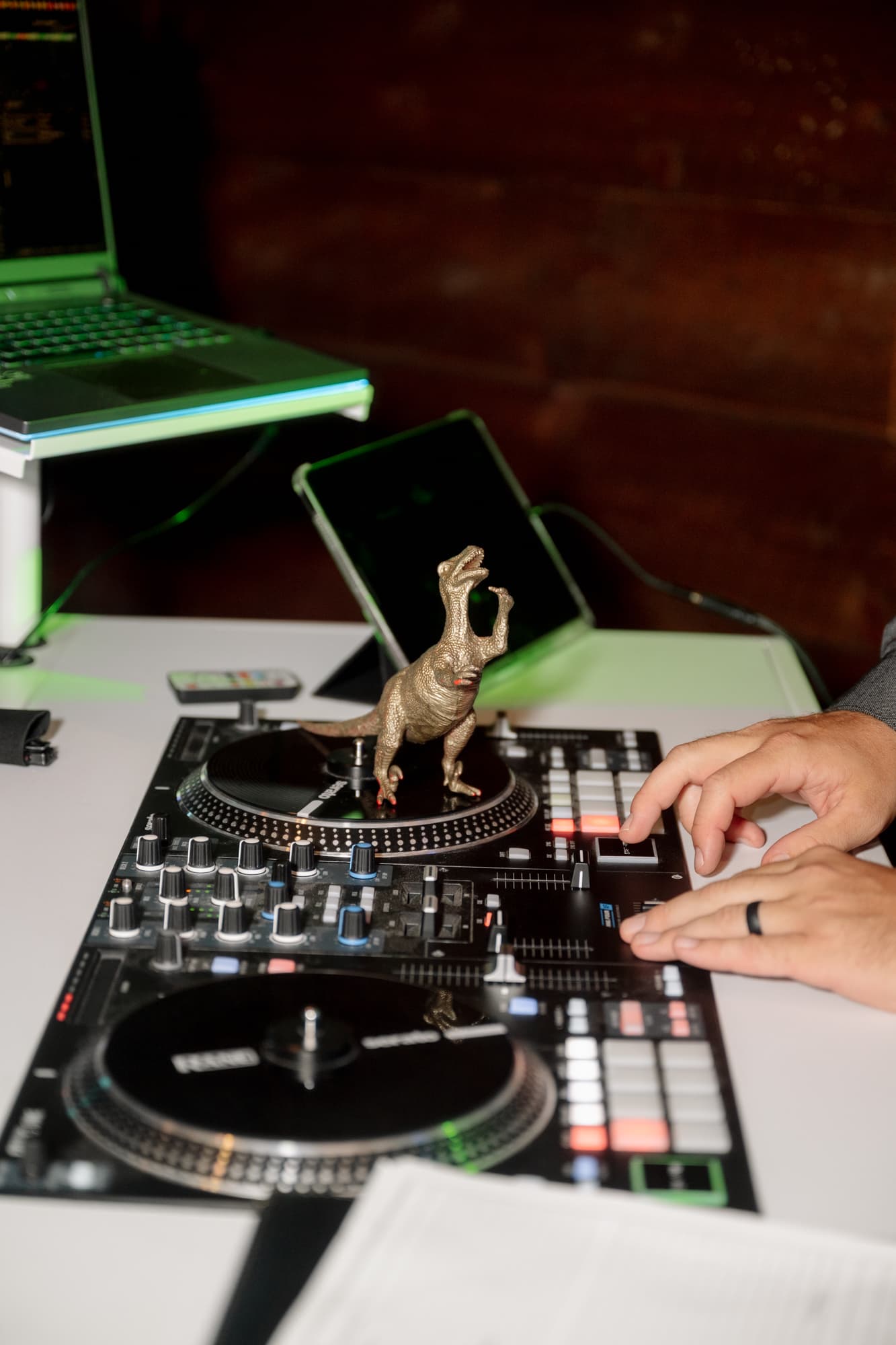 Michigan wedding reception Noah DeVoe DJ'd